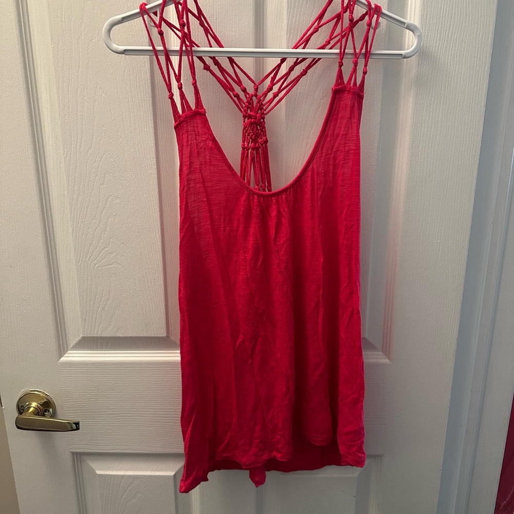 Kismet Pink Strappy Top